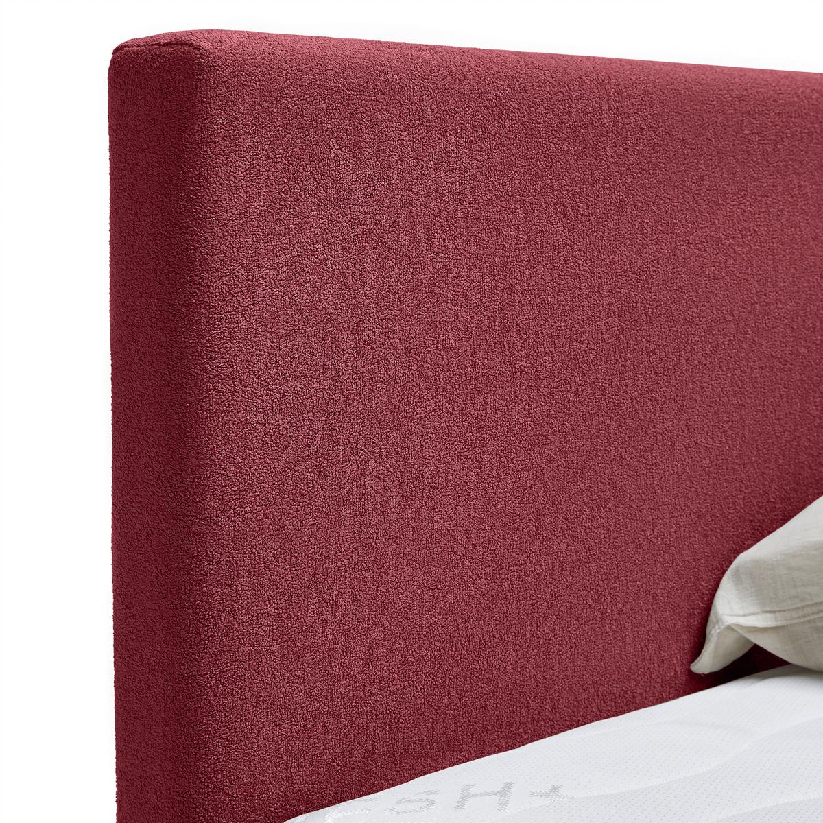 Boxspring Krevet Mira 2 - crvena, Moderno, metal/tekstil (160/200cm) - Based