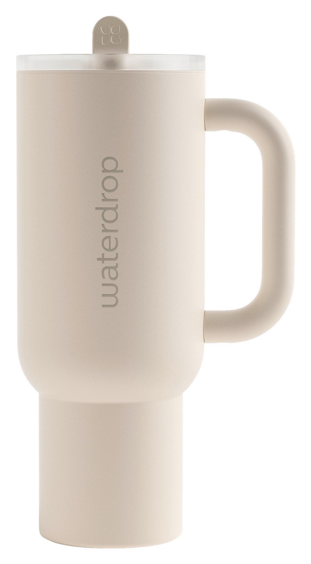 TERMOKUBEK DW-RA-ST1-00004 - biały, Basics, tworzywo sztuczne/metal (1,1l) - waterdrop