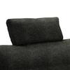 Tetiera LILLE - antracit, Modern, textil (58/23/10cm) - Best Price