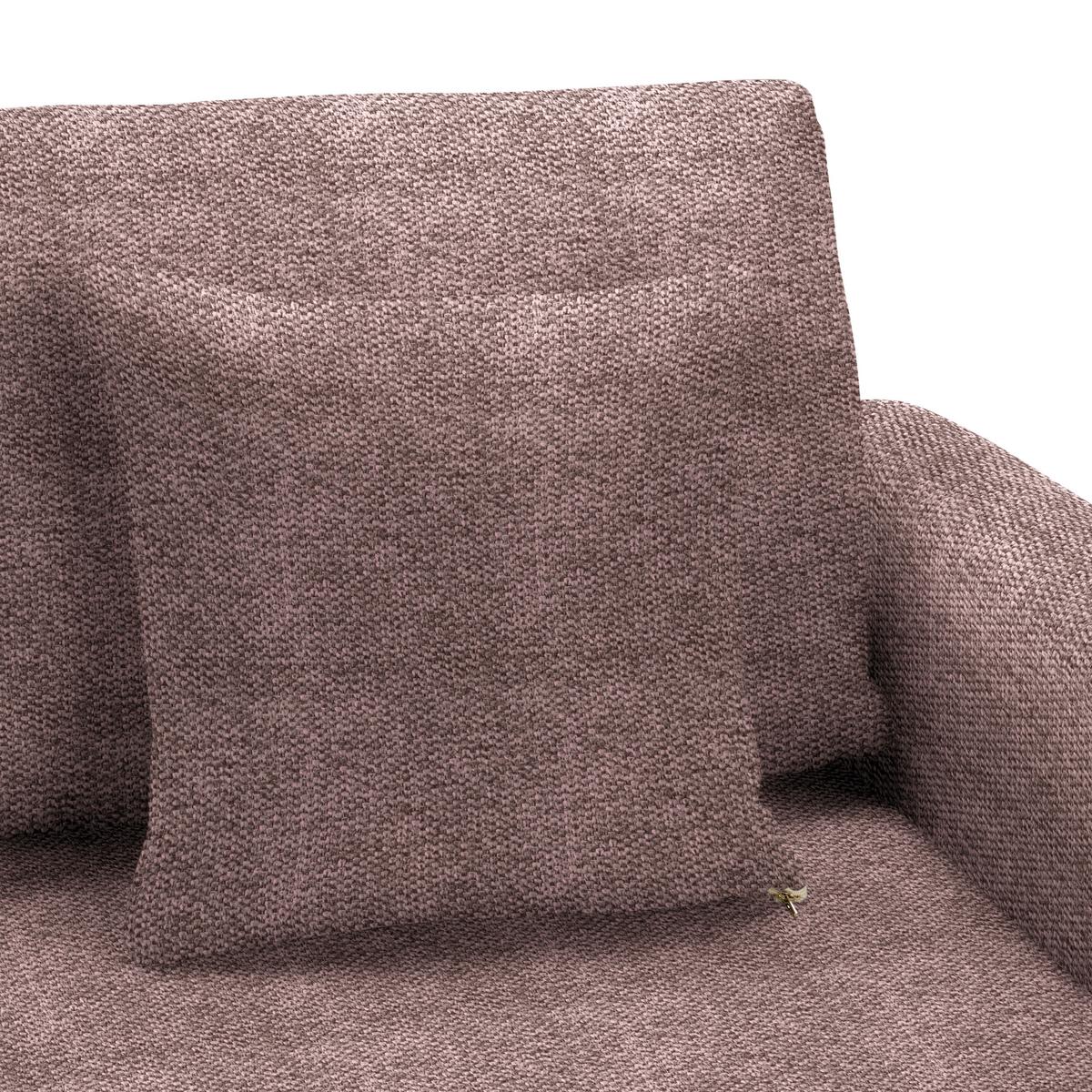Kutna Garnitura Lille - jorgovan/svijetlo smeđa, Moderno, tekstil/drvo (232/110/156cm) - Best Price