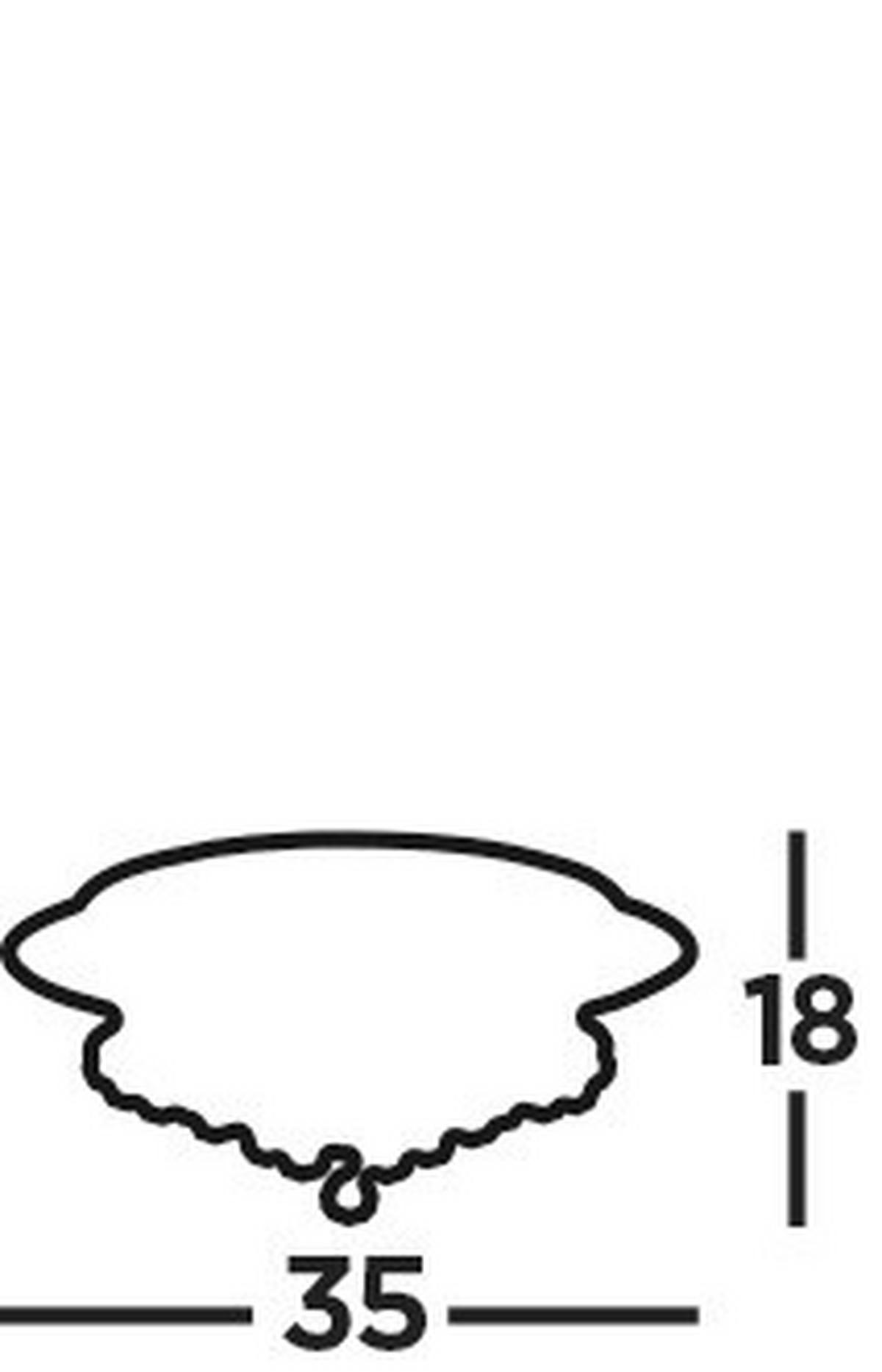 Mennyezeti Lámpa 3404-4go Hanna - aranyszínű, Konventionell, üveg/fém (35/18cm)