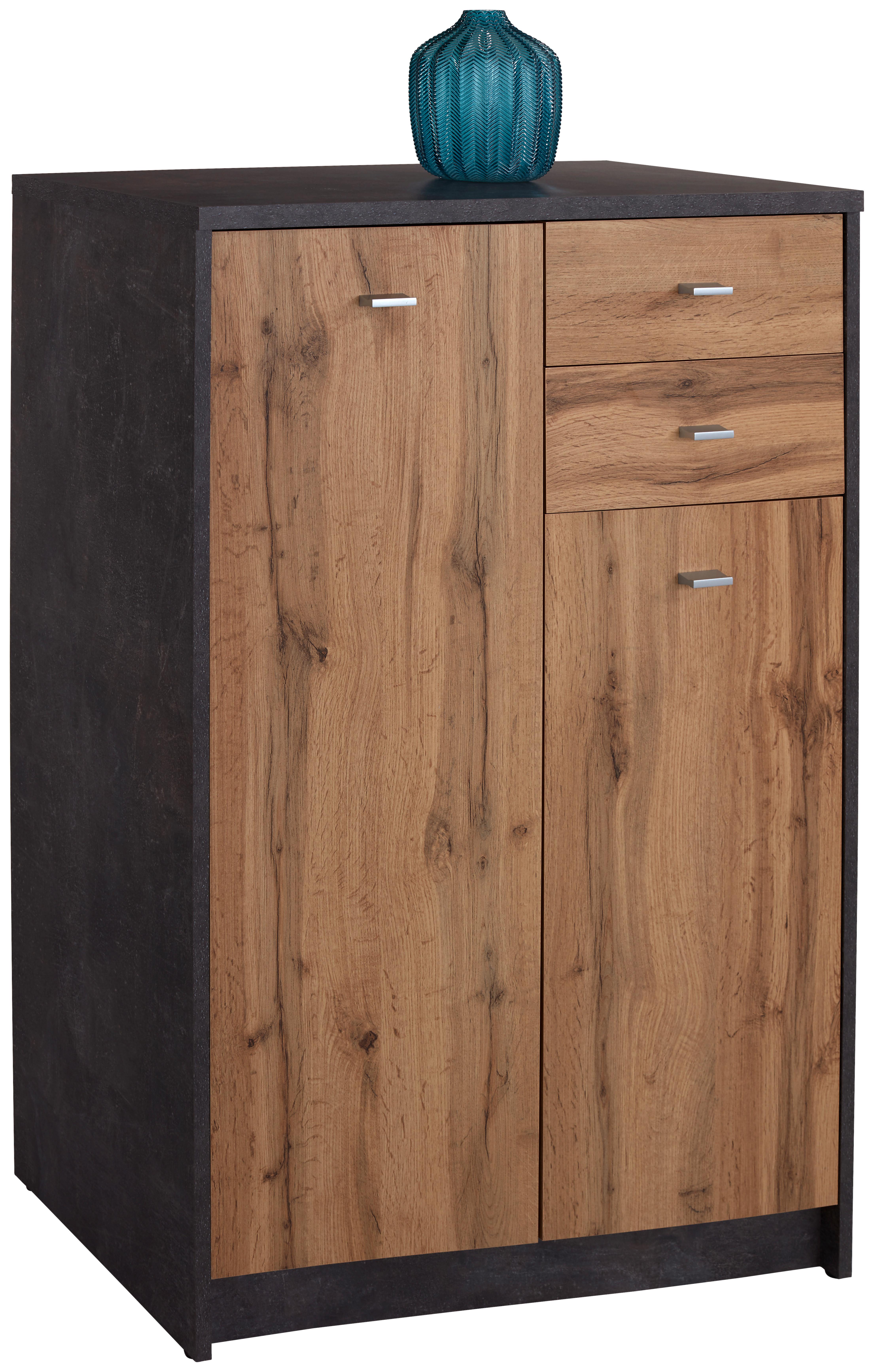 Komoda 4-You Yuk08 - barve hrasta, Moderno, leseni material (74/111,4/34,6cm) - Mömax