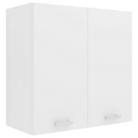 Kuhinjska Zgornja Omarica Esilo, Bela - bela/barve aluminija, Konvencionalno, kovina/leseni material (60/60/31cm) - MID.YOU