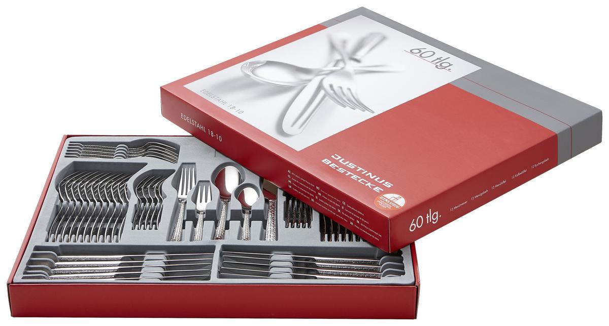 ZESTAW SZTUĆCÓW 660-260 - Design, metal (50,2/39,5/6,1cm) - Justinus