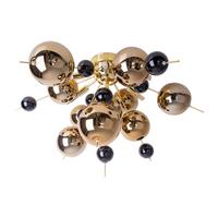 Deckenleuchte max. 20 Watt - Goldfarben/Schwarz, LIFESTYLE, Metall (57/57/38cm) - Näve