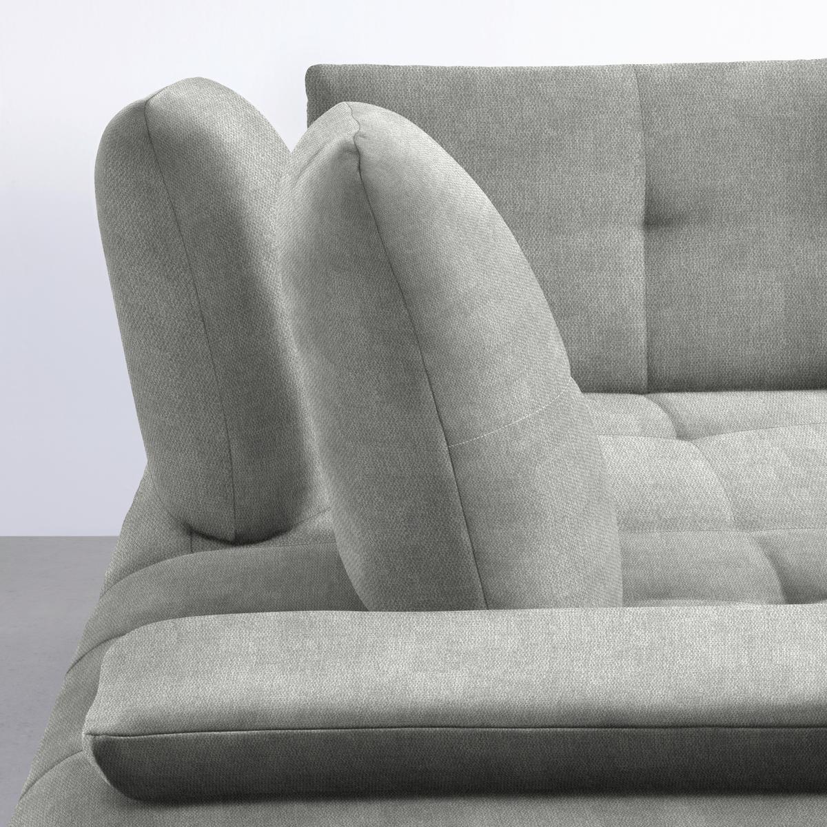 Wohnlandschaft Trendy Silberfarben - Silberfarben/Schwarz, MODERN, Holzwerkstoff/Textil (250/93/310cm) - Premium Living