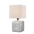 Veioză Wanda - argintiu, Modern, ceramică/metal (14,5/28cm) - Modern Living Veioză Wanda - argintiu, Modern, ceramică/metal (14,5/28cm) - Modern Living