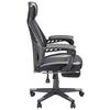 KONTORSSTOL CLIO -EXKLUSIV- - grå/svart, Modern, metall/textil (64/110-117-5/60,5cm) - Mömax