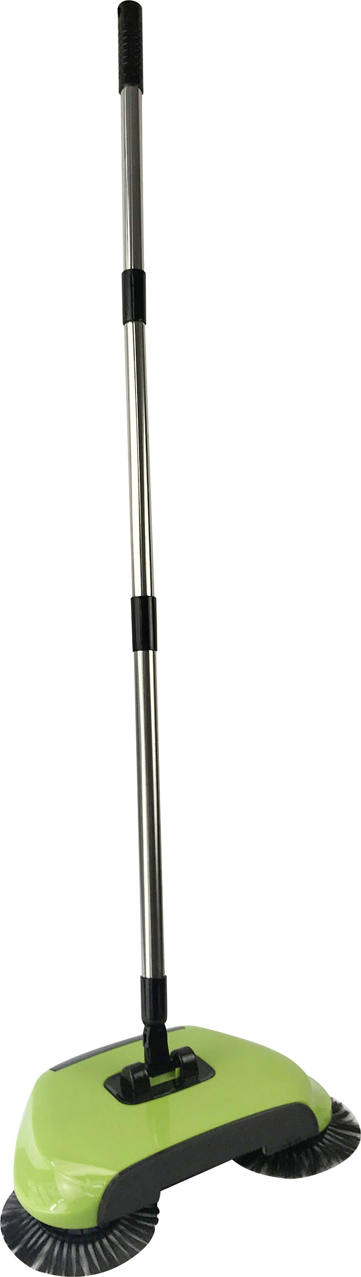 Szőnyegseprű Cookie - fekete/ezüstszínű, műanyag/fém (31/19,5/99cm) - Modern Living
