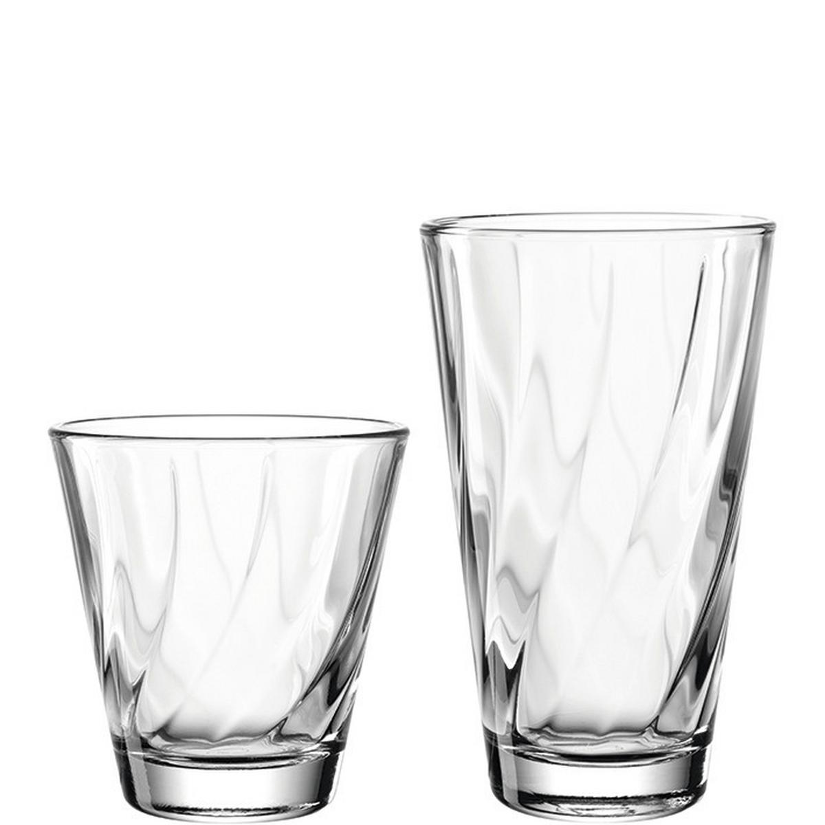 KOMPLET SZKŁA STOŁOWEGO 023592 - przejrzysty, Lifestyle, szkło (26,2/16,5/17,5cm) - Leonardo