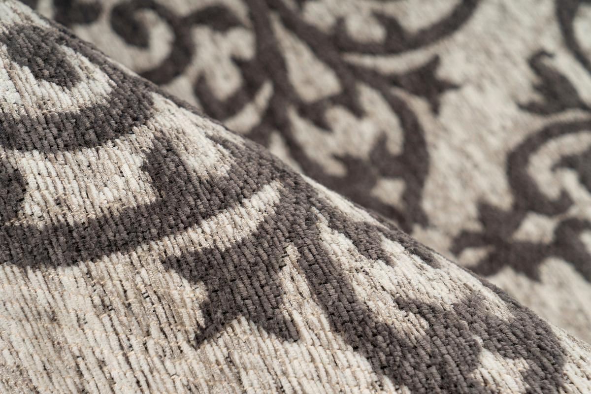 Flachwebeteppich Davio 100 - Grau, Konventionell, Textil (120/170cm) - Kayoom