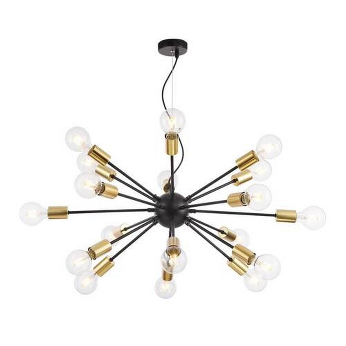 PENDELLEUCHTE JACKSON - Schwarz, Trend, Metall (98/74,2cm) - MAYTONI