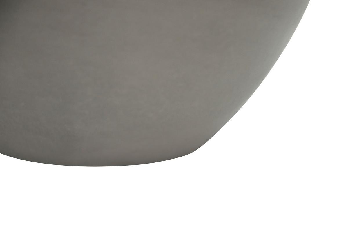 Loungetisch Chronos Hellgrau - Grau, KONVENTIONELL, Stein (66/66/41cm) - Gardenson