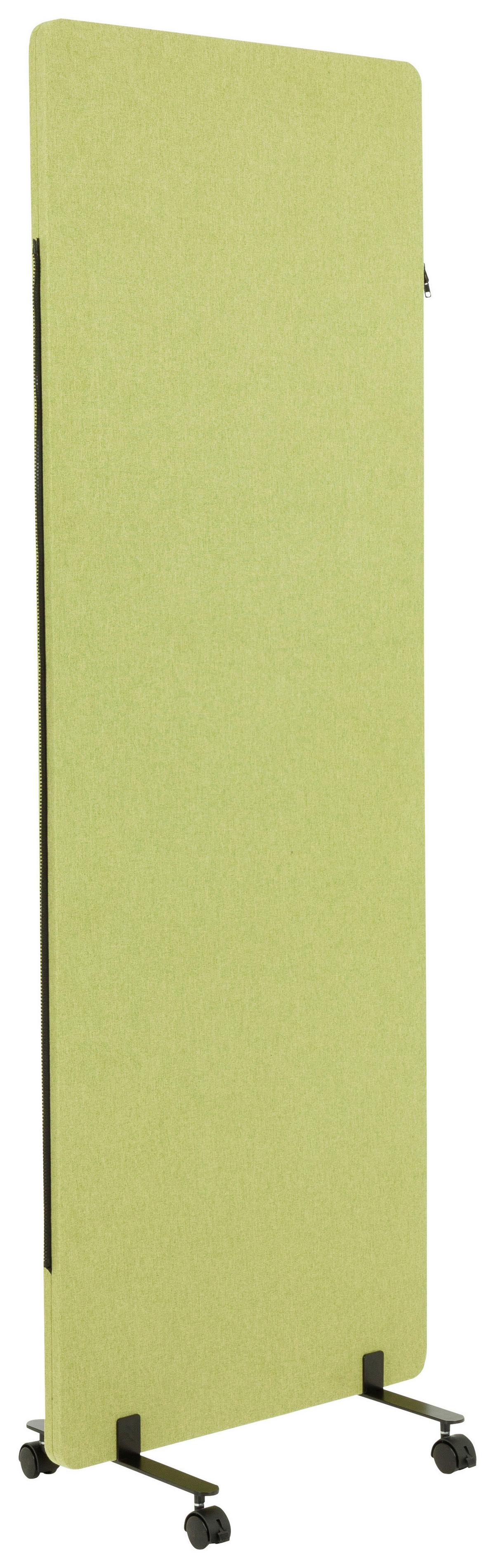 Pregradna Stena Flexmiut, Svetlo Zelena - svetlo zelena, Basics, kovina/umetna masa (60/177/3cm) - MID.YOU