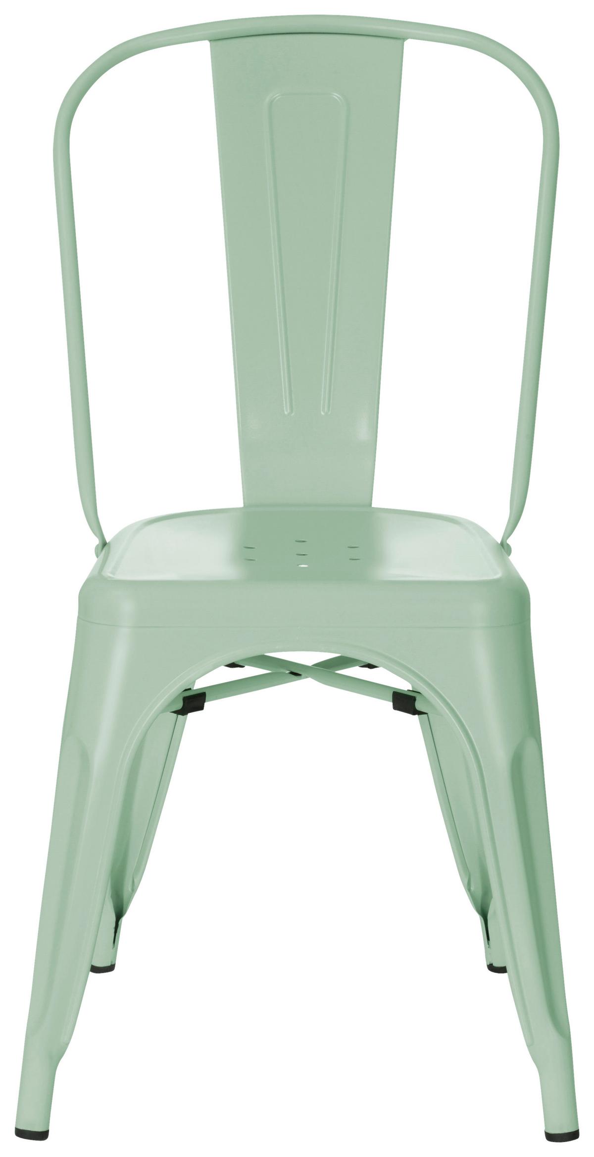 Stol Vantaggio Brush, Pastelno Zelena - pastelno zelena, Basics, kovina (44/84/54cm) - MID.YOU