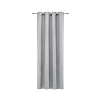 Készfüggöny Abby 140/235 - szürke, Konventionell, textil (140/235cm) - Modern Living