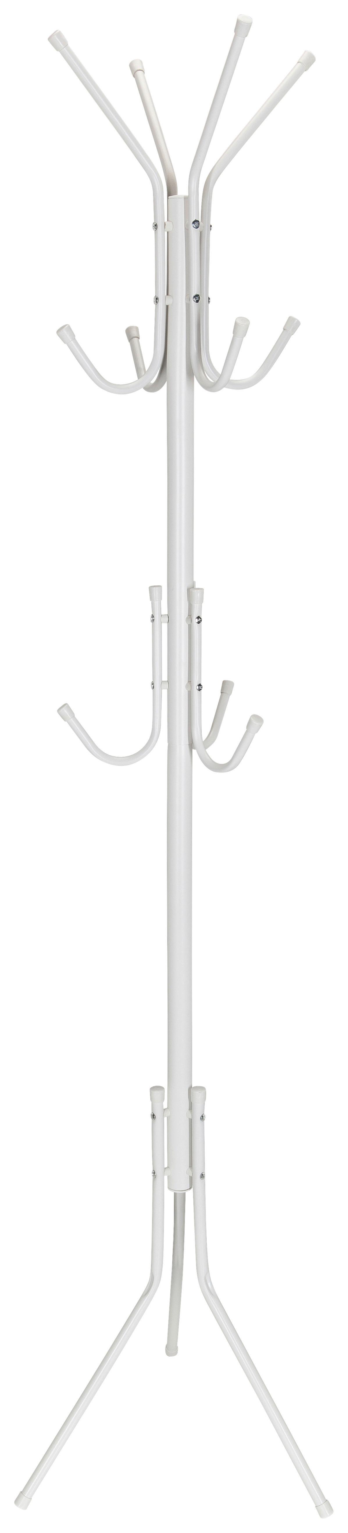 Obešalnik Za Oblačila Space Iv, Bela - bela, Moderno, kovina (44/180/44cm) - MID.YOU