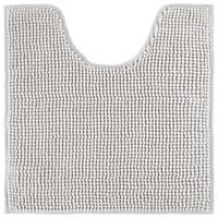 WC-Vorleger Nelly ca. 50x50cm - Silberfarben, Textil (50/50cm) - Modern Living