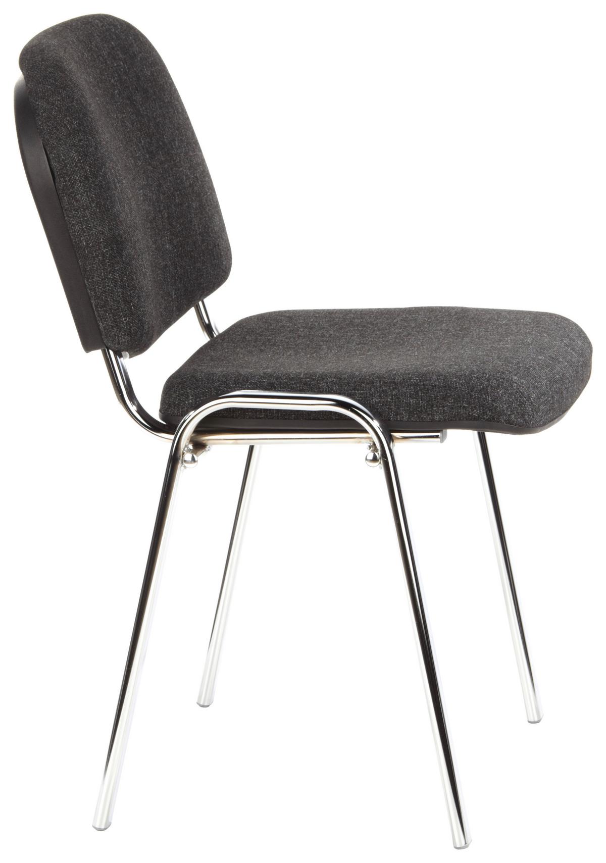 Konferenčni Stol Xt 600, Antracit, Barva Kroma - barve kroma/antracit, Basics, kovina/tekstil (58/84/41cm) - MID.YOU