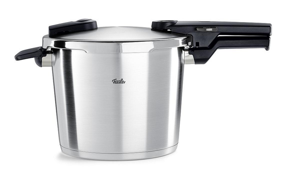 SZYBKOWAR 602-410-06-070/0 FISSLER - kolor srebrny/kolor stalowy, Basics, metal (6l) - Fissler