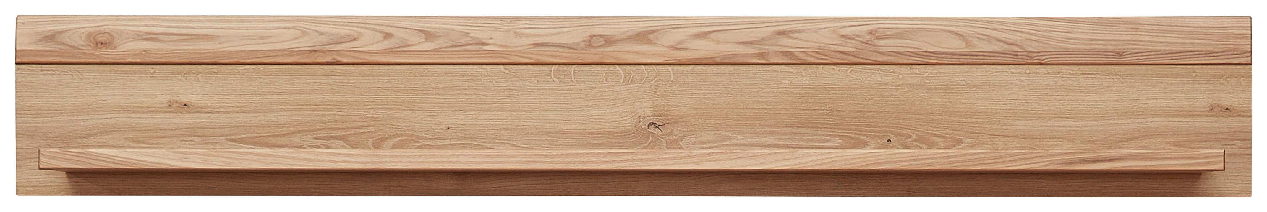 PÓŁKA ŚCIENNA CALMERA - kolor jesionowy/dąb artisan, Natur, materiał drewnopochodny/drewno (150/22/24cm) - Linea Natura