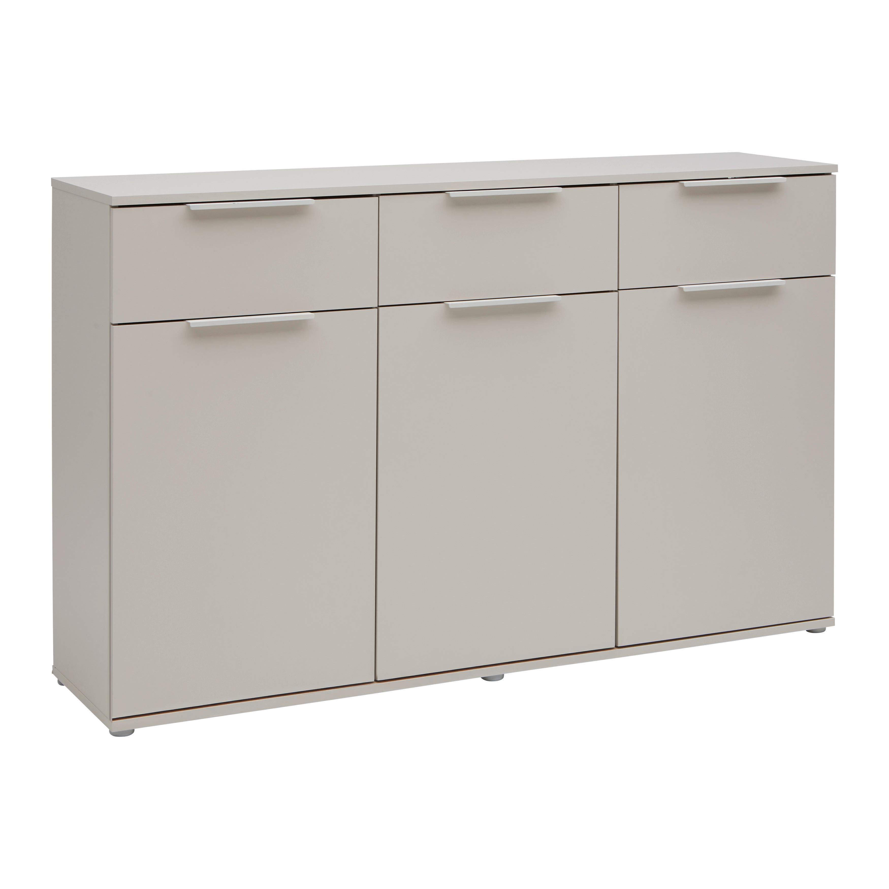 Komoda Dune - kašmir, Moderno, kovina/leseni material (150/95/38cm) - Mömax
