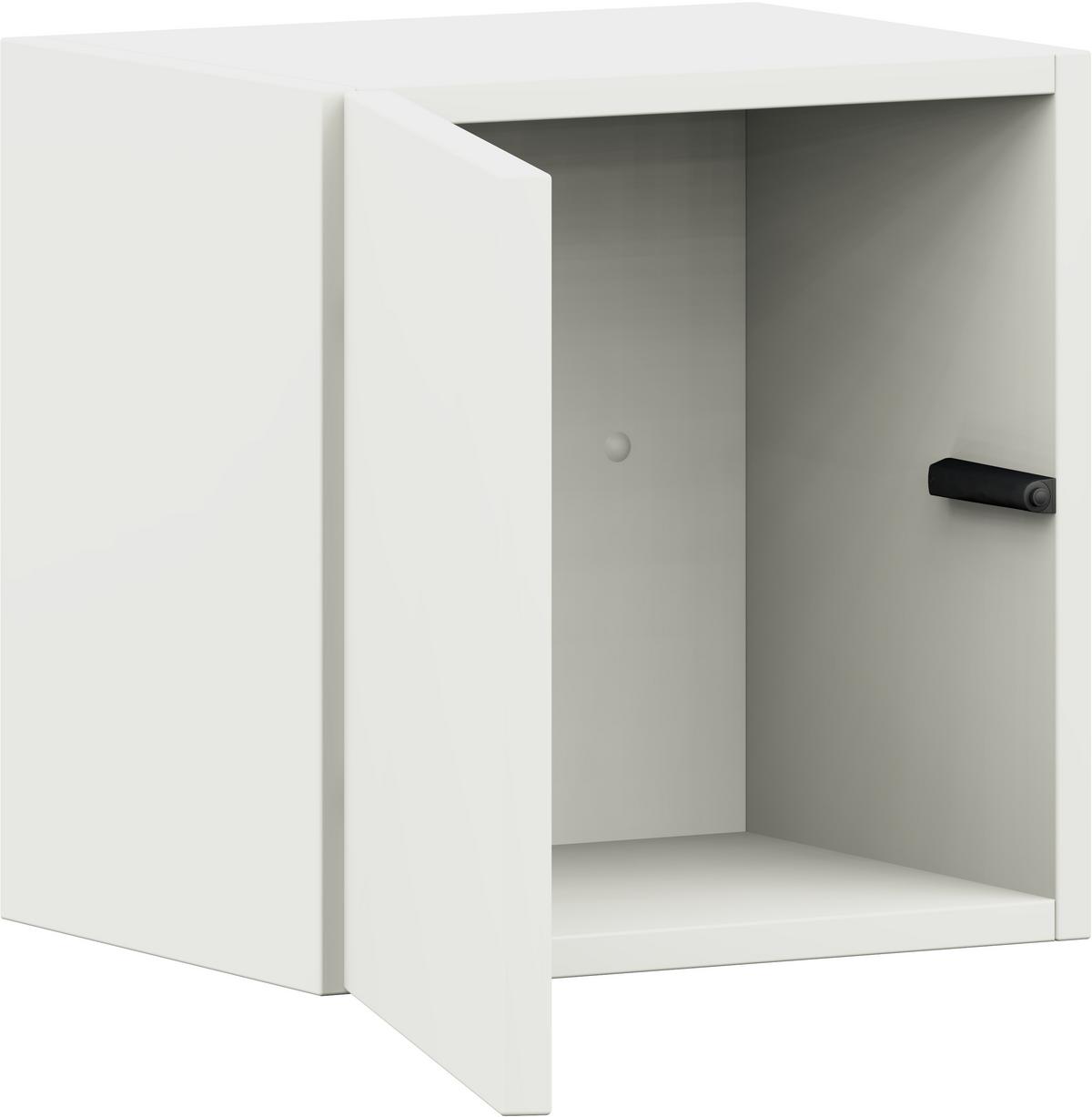 ELEMENT WISZĄCY COCOON - biały, Design, materiał drewnopochodny (34/34/26,9cm) - Cantus