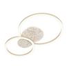 LED-TAKLAMPA CHARLES - champagne, Basics, metall/plast (50/33/6.8cm)