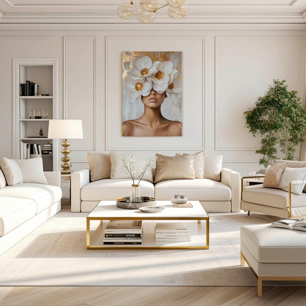 Leinwandbild CA Multicolor ca. 70x100cm - Multicolor, Basics, Holz/Textil (70/100cm)