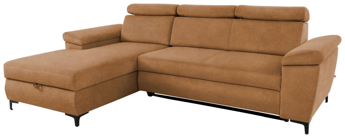 COLțAR SANTI - culoare chihlimbar, Modern, textil (176/258cm) - Modern Living