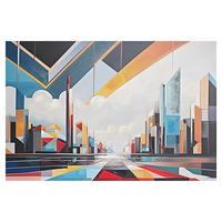 Tablou Mark 120x80 cm - multicolor, Modern, lemn/textil (120/80/3cm) - Mömax