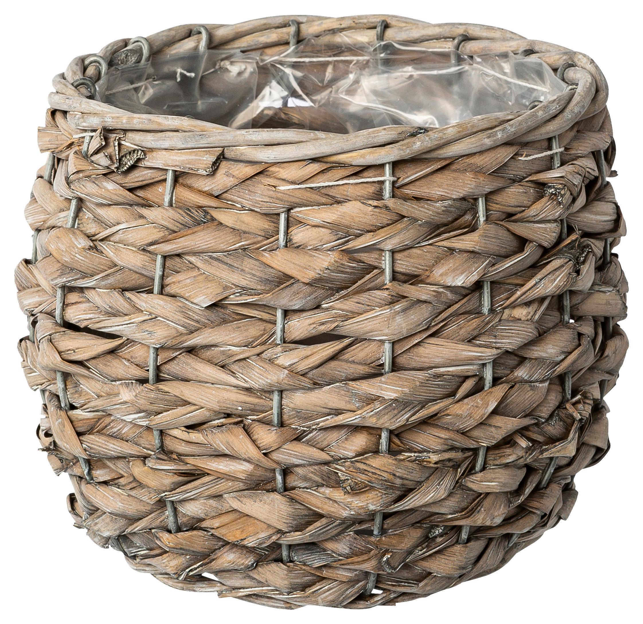 Kaspó Átm./ma.: Kb. 20/14cm Liner-M - natúr, Lifestyle, természetes anyagok (20/14/15cm)