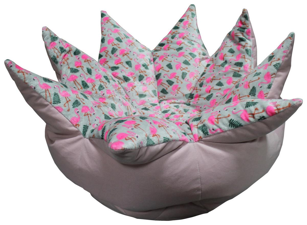 Dječja Fotelja Flamingo - pink/bijela, tekstil (85/60cm) - Mömax