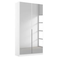 DULAP USI ROTATIVE ALABAMA - argintiu/alb, Modern, material pe bază de lemn (91/229/54cm) - Rauch Möbel