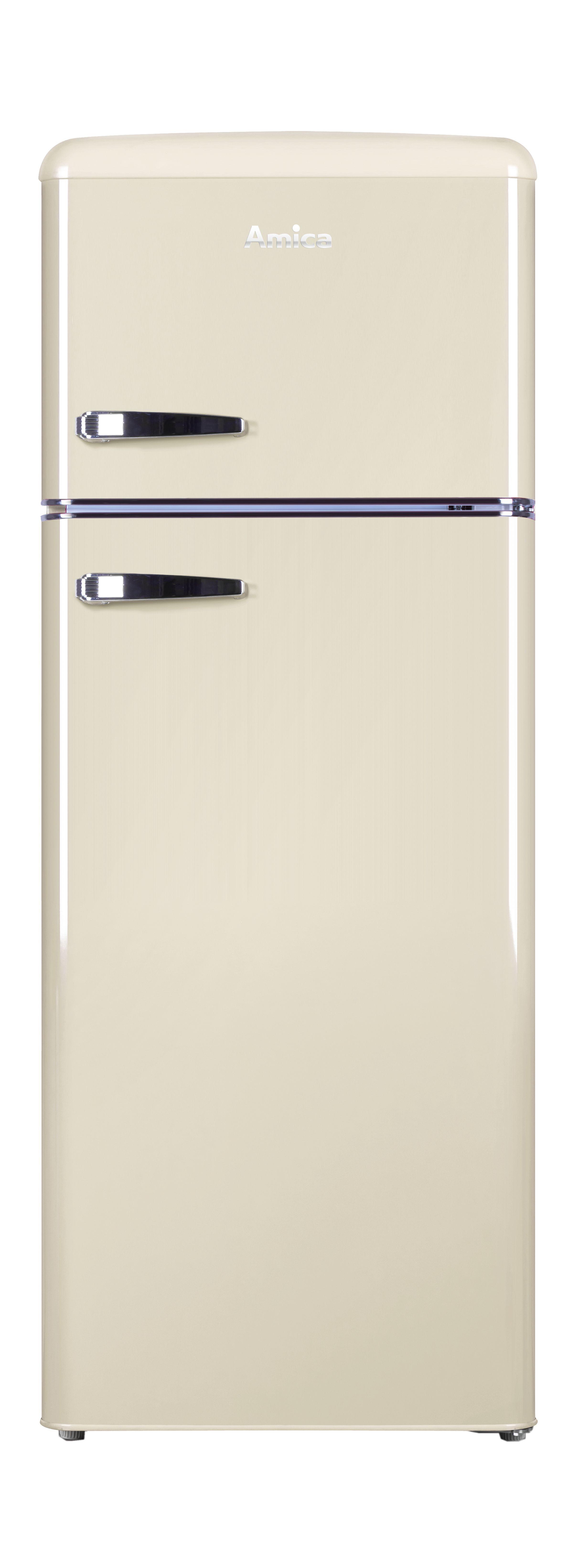 Kühl-Gefrier-Kombination KGC15635B - Beige, MODERN (55/144/61,5cm) - Amica