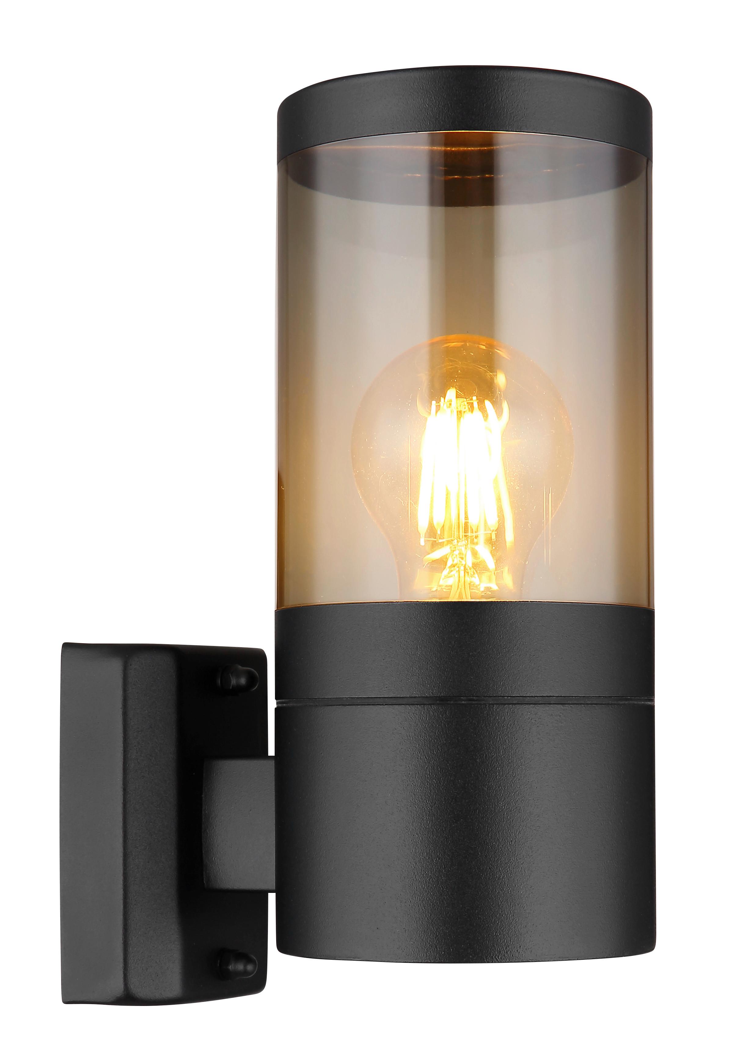 Außenleuchte Xeloo max. 60 Watt - Schwarz, Basics, Kunststoff/Metall (10,2/15,5/24cm) - Globo