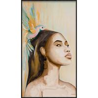 BILD stl-de-rouw-005-70x118-frx-frz - Beige/Schwarz, Basics, Holz/Kunststoff (70/118/10cm)