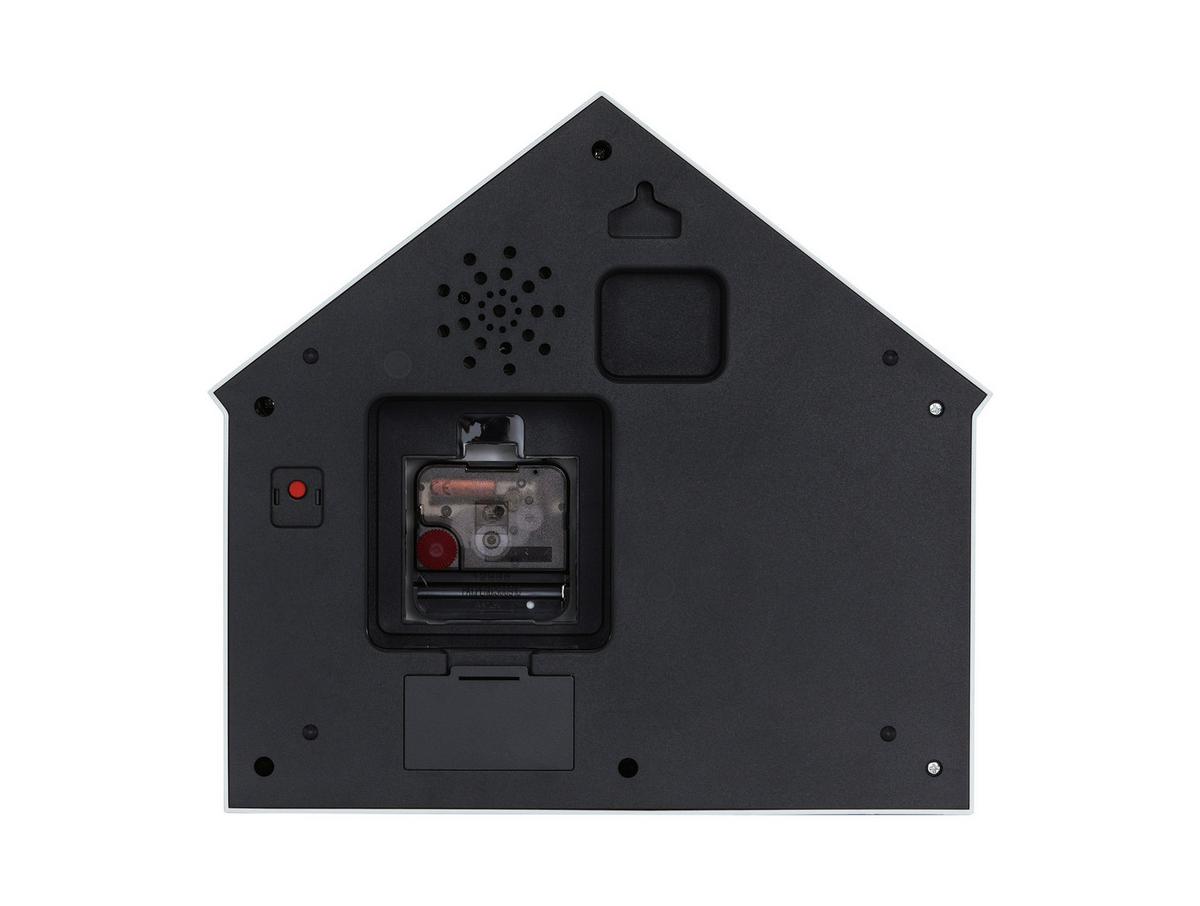 ZEGAR ŚCIENNY SITTING CAT - szałwiowy, Basics, tworzywo sztuczne (24.9/27cm) - Karlsson