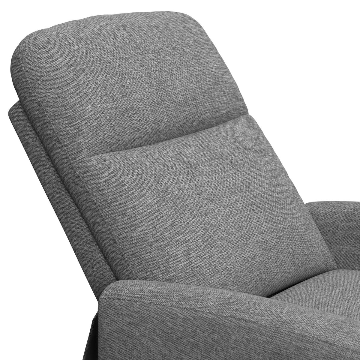 Tv Fotelj Athen, Svetlo Siva, Pomoč Pri Vstajanju - svetlo siva, Moderno, kovina/tekstil (67.5/107/88.5cm)