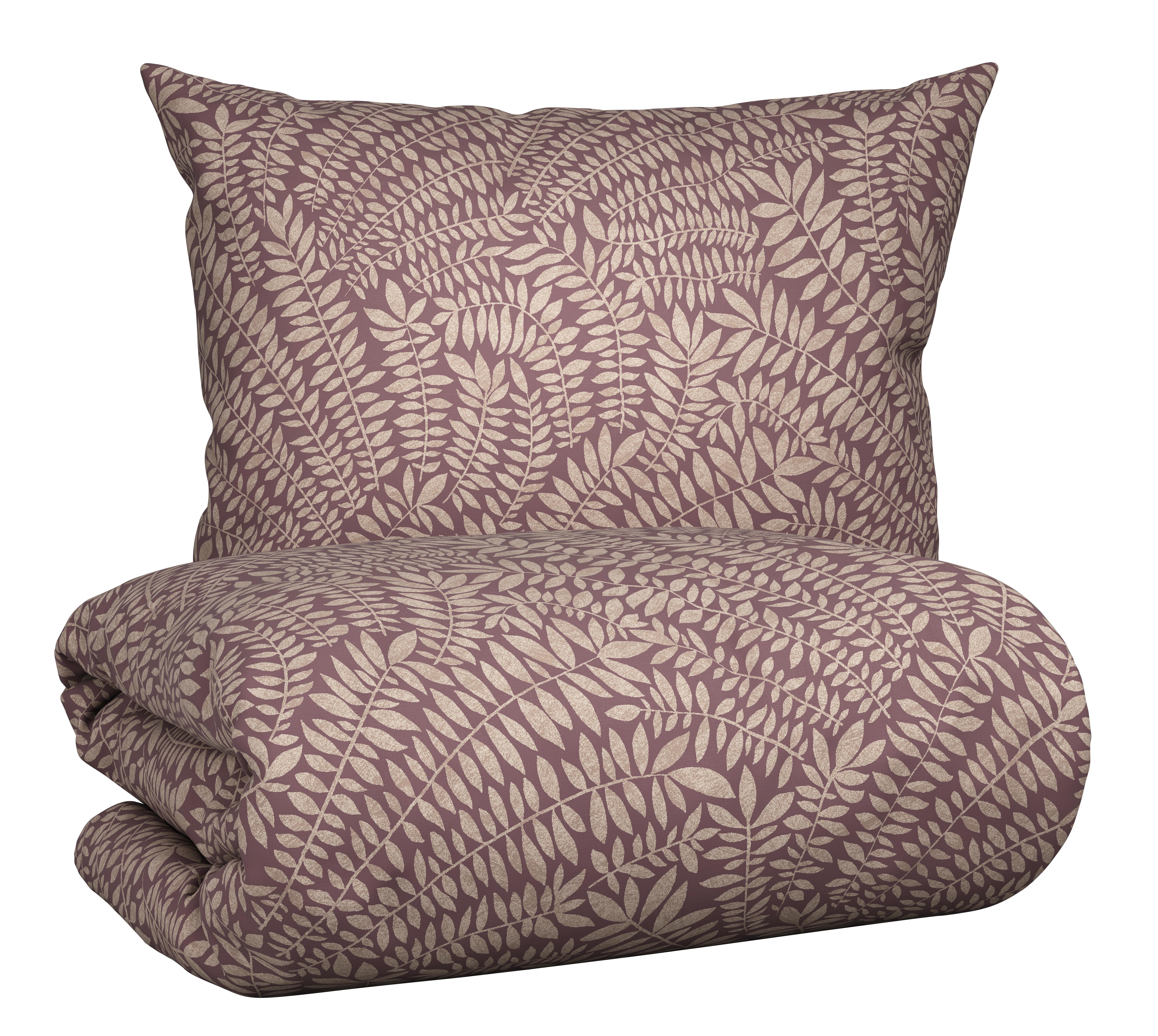 Posteljnina Lorita - sivovijolična, tekstil (200/200cm) - Modern Living