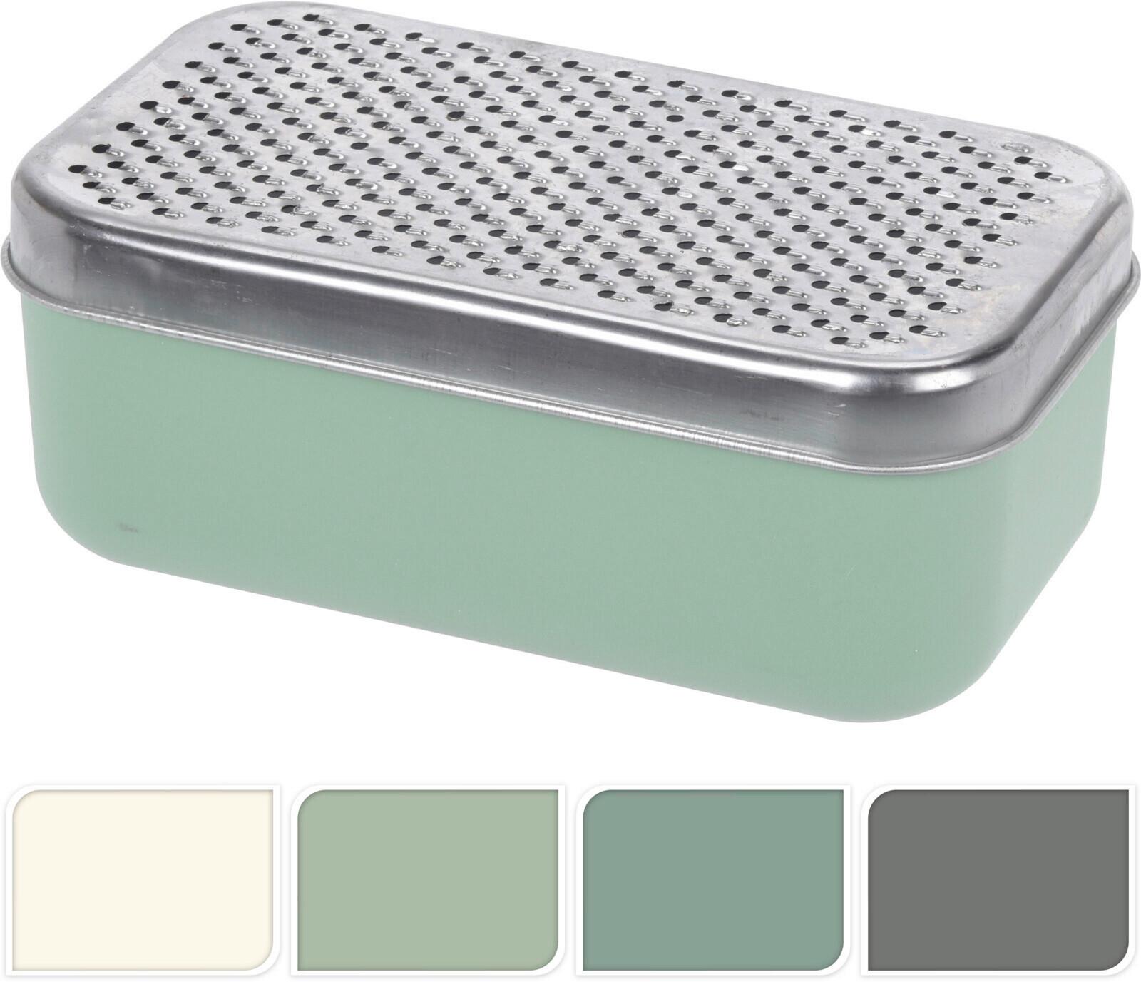 Konyhai Reszelő 170487400 - krémszínű/sötétzöld, műanyag/fém (18/11/7,5cm)