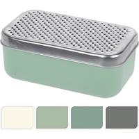 Konyhai Reszelő 170487400 - krémszínű/sötétzöld, műanyag/fém (18/11/7,5cm)