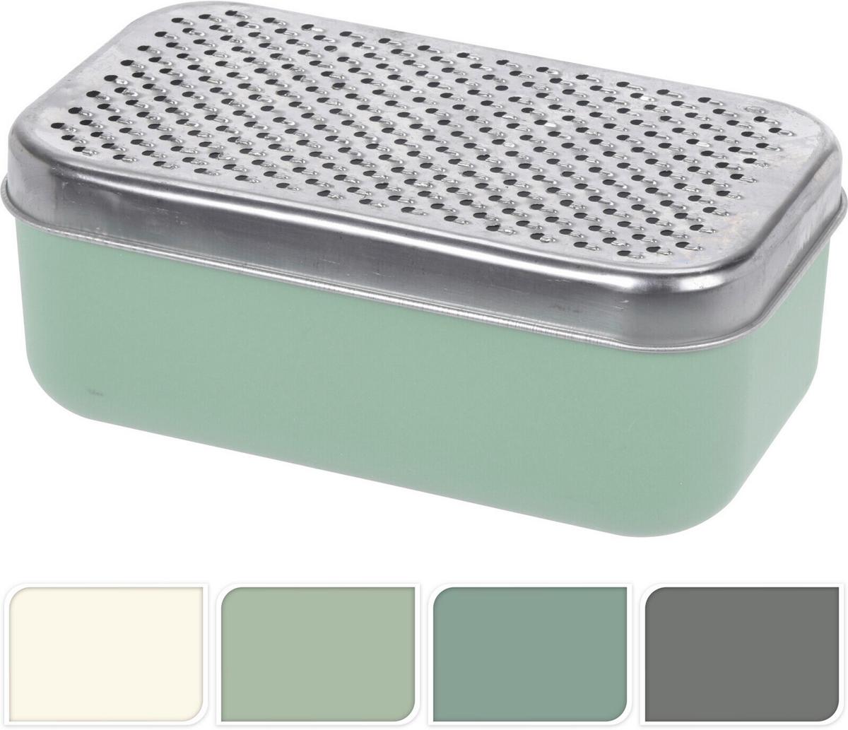 Konyhai Reszelő 170487400 - krémszínű/sötétzöld, műanyag/fém (18/11/7,5cm)
