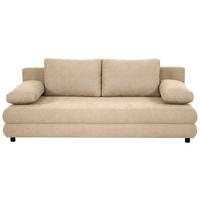 Kanapéágy Taras - bézs, Design, textil/fa (197/77/92,5cm) - Based