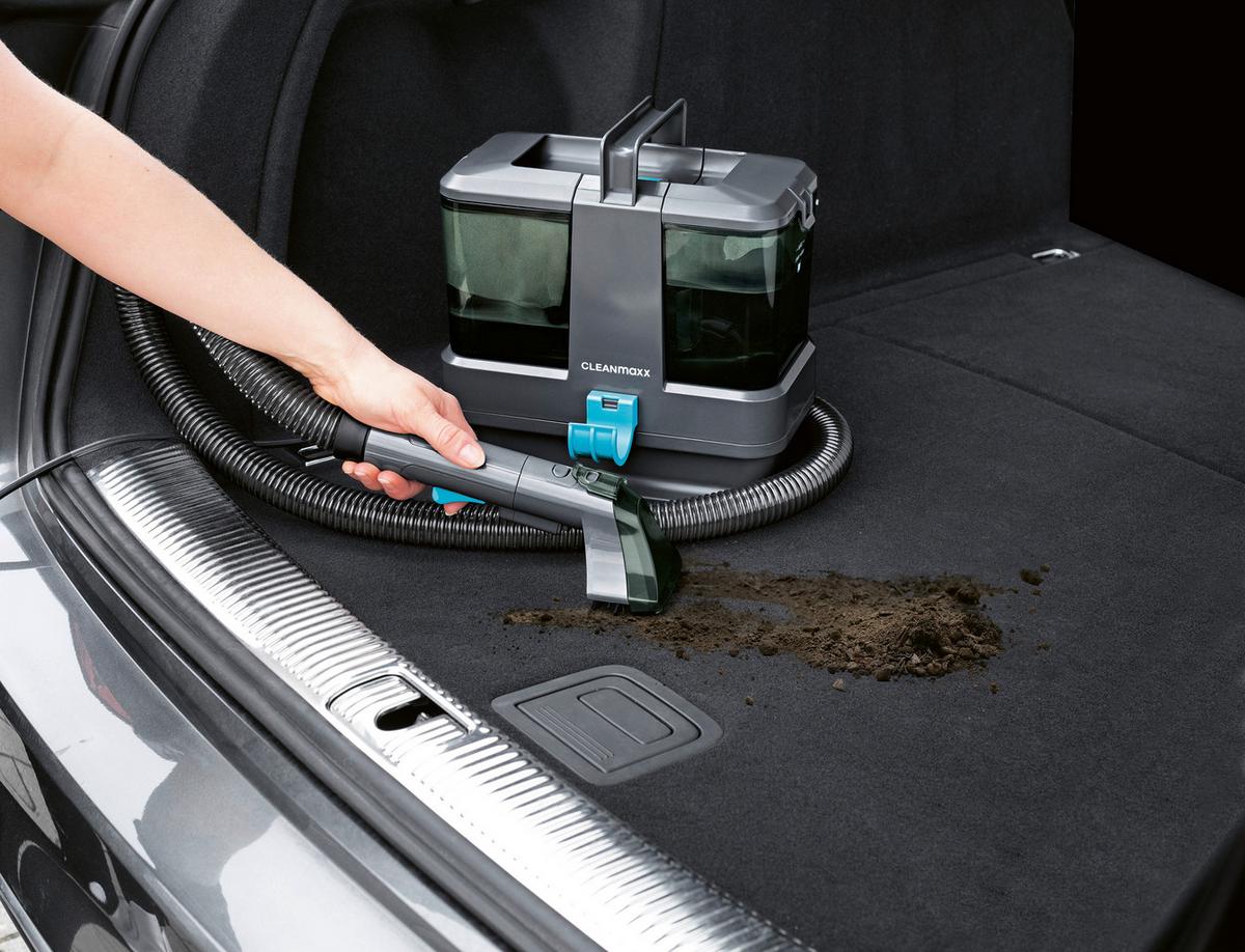 Polsterreiniger Cleanmaxx Blau/Grau max. 350 Watt - Blau/Grau, Basics, Kunststoff (26/22/27cm)