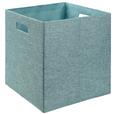 Aufbewahrungsbox Bobby Petrol - Petrol, MODERN, Textil (33/33/32cm) - Mömax modern living Aufbewahrungsbox Bobby Petrol - Petrol, MODERN, Textil (33/33/32cm) - Mömax modern living