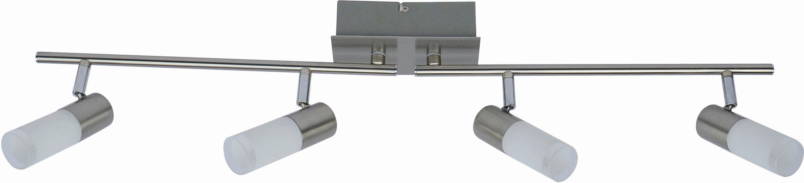 LAMPA REFLEKTOROWA LED JUPP  *SBN* - kolor chromowy, Design, metal/szkło (83,5/15,5/8cm) - Novel