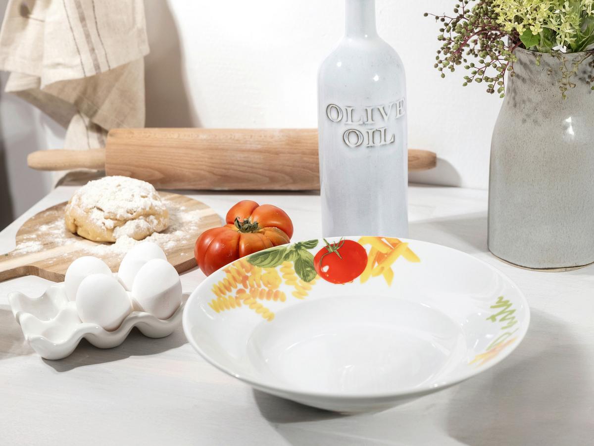 Set Krožnikov Za Testenine Milano, 4-Delni - večbarvno, Basics, keramika (27cm) - Creatable