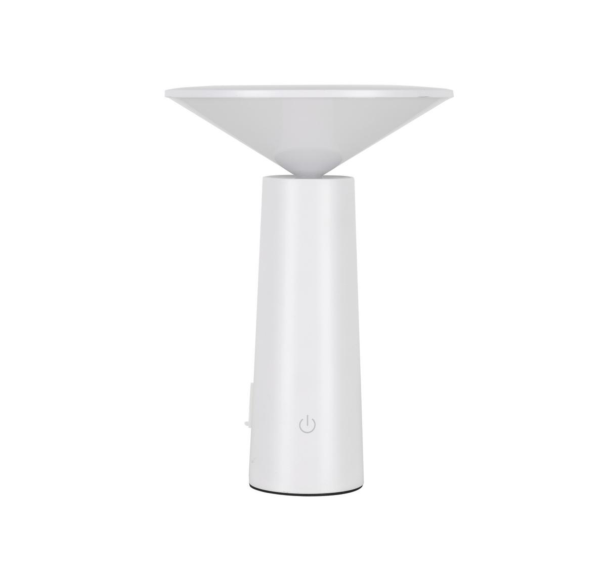 Zunanja Led-svetilka Kolim - bela, Romantika, umetna masa (14cm) - Modern Living