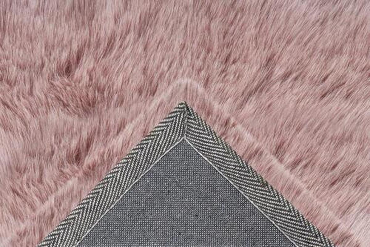Hochflorteppich Tender - Rosa, Design, Textil (160/230cm) - Kayoom